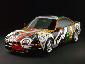 BMW 850 CSi Art Car by David Hockney
